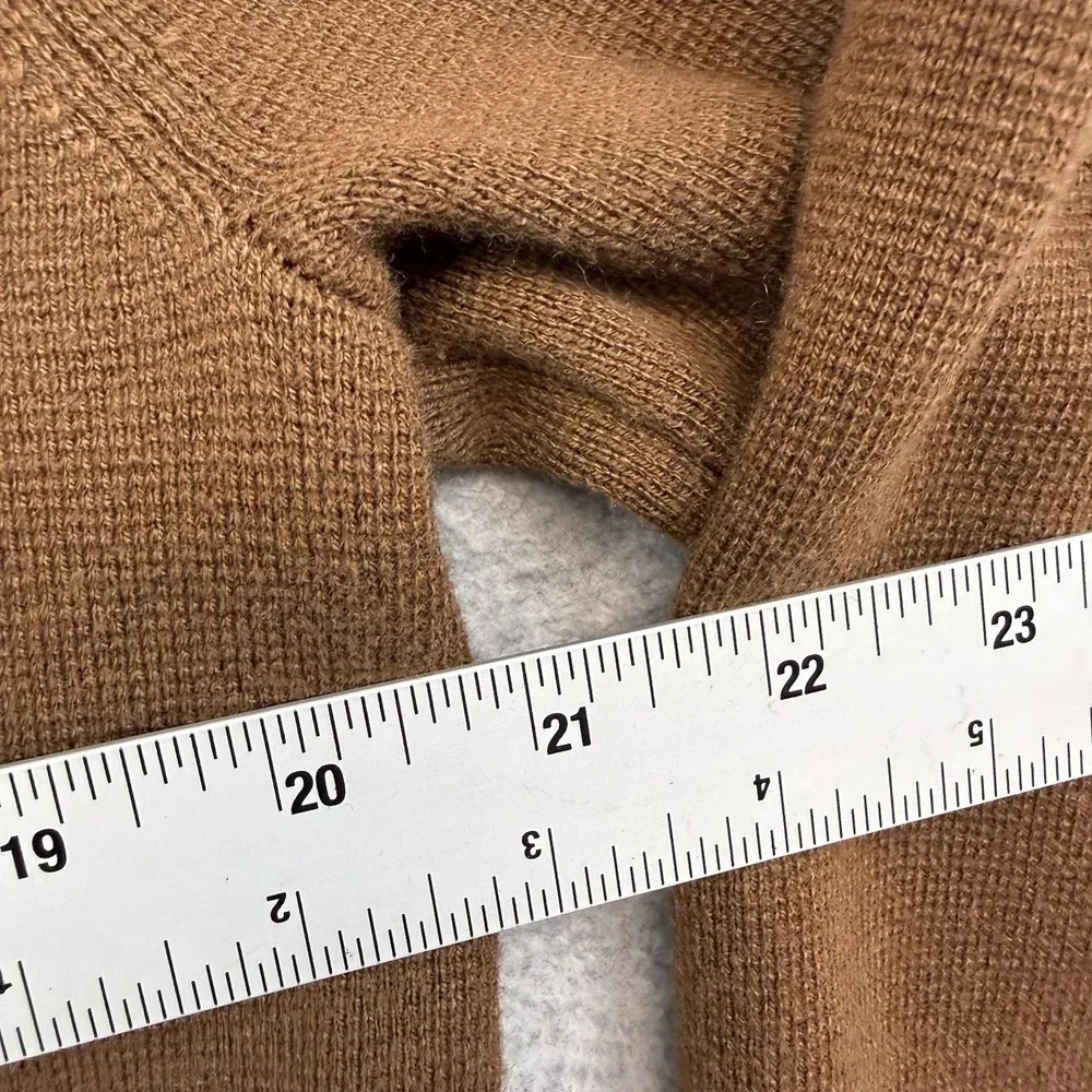 J Crew Sweater Blazer Womens Small Brown Merino‎ Wool Blend Coatigan Cardigan S